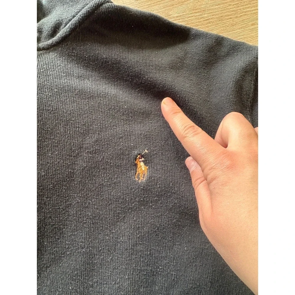 Polo Ralph Lauren Estate Rib 1/4 Zip Pullover XL - Picture 3 of 4